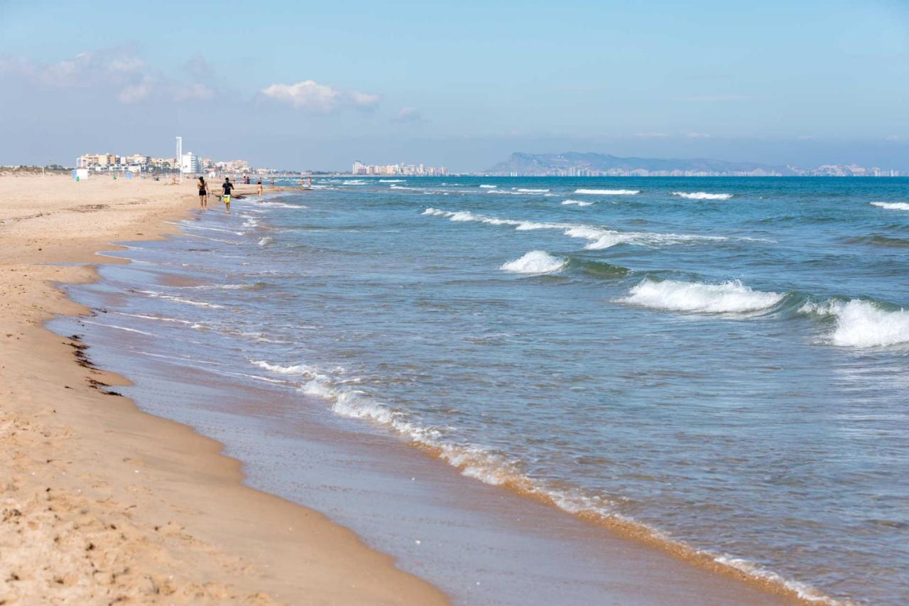 Apartamento 1ª Linea En Playa De Gandia Zewnętrze zdjęcie